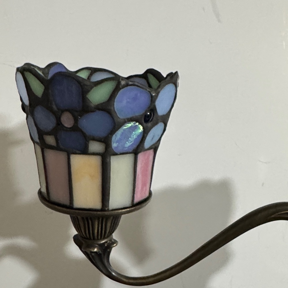 Vintage Retired, PartyLite Hydrangea Candelabra (RARE) - Picture 6 of 16